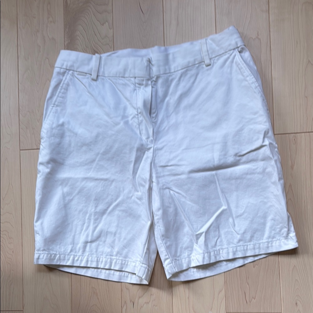 Lacoste Women's White Shorts